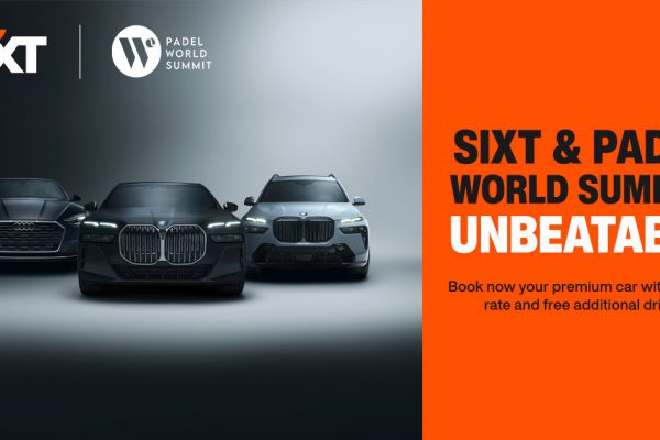 Start your visit to the Padel World Summit in the best way possible with SIXT!